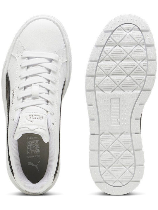 Karmen Ii L Flatforms Sneakers White Black
