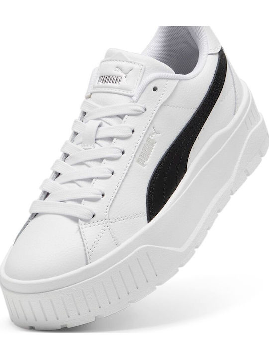 Karmen Ii L Flatforms Sneakers White Black