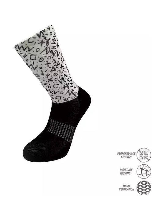 Desocks Κάλτσες Geometric Printed Performance M 38-41