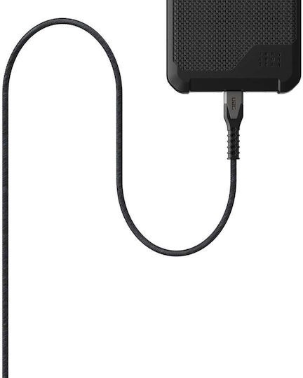 UAG Uag Ultra Rugged Kevlar Braided USB 2.0 Cable USB-C male - USB-C 60W PD Μαύρο 1.5m
