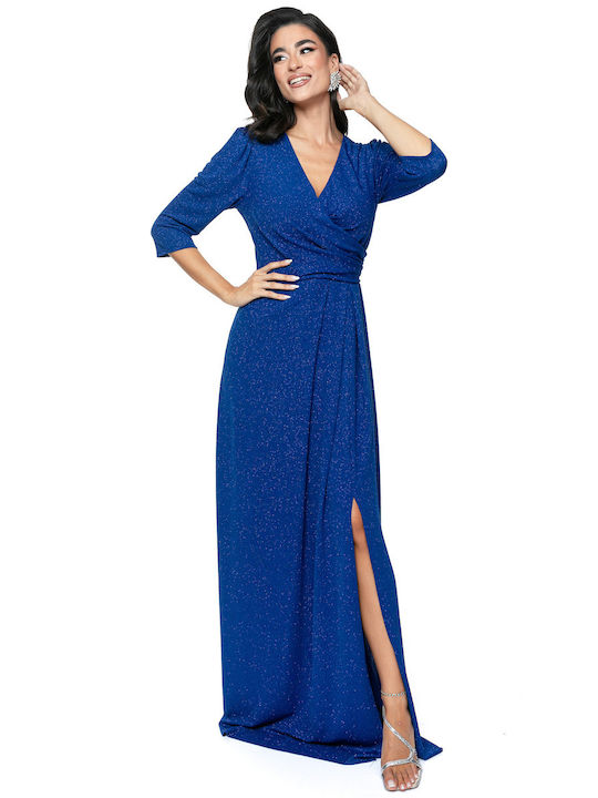 RichgirlBoudoir Maxi Evening Dress Blue