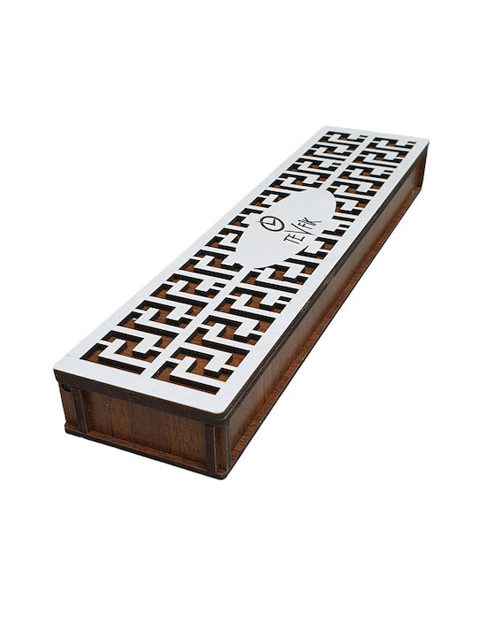Roloi Komboloi Wooden Decorative Box 23.5x22.5cm