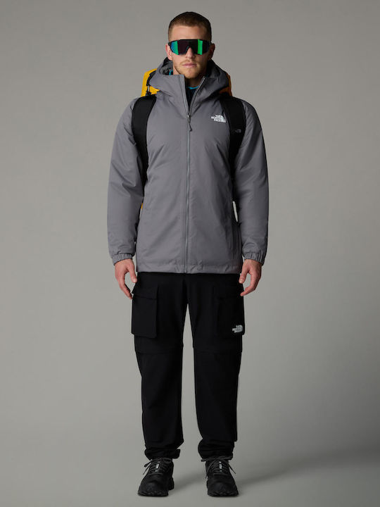Quest Insulated Winter Jacket Smoked Pearl Dark Heather