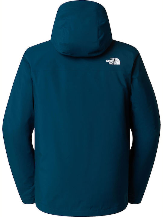 Carto Triclimate 3 in 1 Winter Jacke Wasserdicht Midnight Petrol, Tnf Black