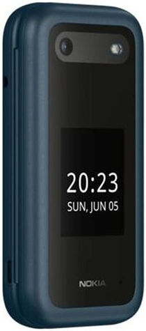 Nokia 2660 Flip Dual SIM Mobile Phone with Buttons Blue