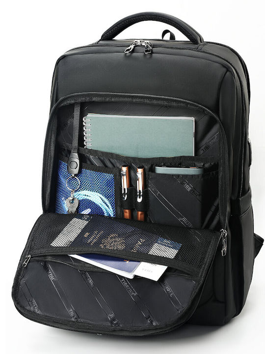 Tigernu Impermeabila Geantă Rucsacuri pentru laptop în culoarea Negru