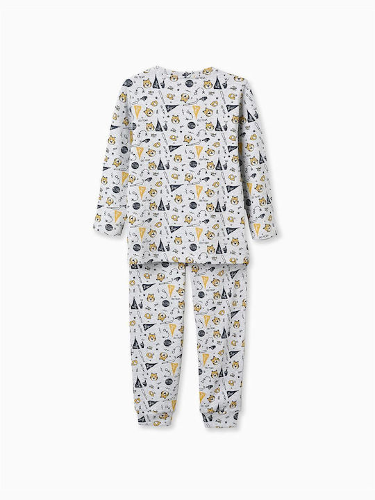 Zippy Kids Pyjamas Cotton Light Grey