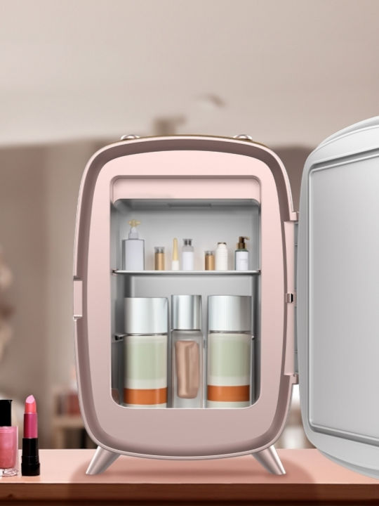Cecotec Bamba CoolingBeauty Ψυγείο Καλλυντικών 6lt με Ράφι, Καθρέφτη & Φωτισμό LED Λευκό 18W