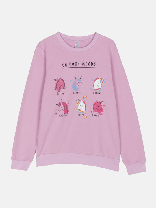 Dreams by Joyce Pijama Copii Iarna Roz Unicorn
