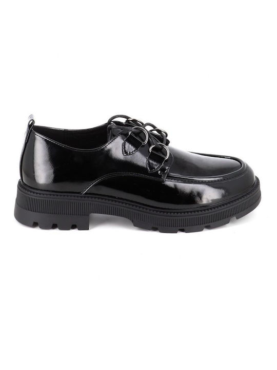 B-Soft Leather Women's Loafers in Black Color