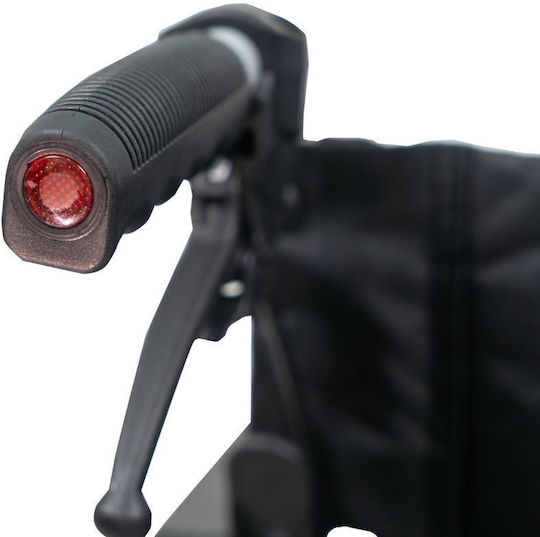 Mobiak Alu Iv Scaun Cu Rotile Tip De Lumină Cu Spate Pliabil 43cm