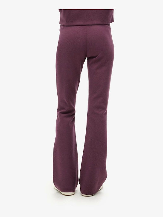 Superdry Sport Tech Women's Jogger Sweatpants Purple