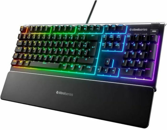 SteelSeries Apex 3 Гейминг Клавиатура с RGB подсветка (Френски)