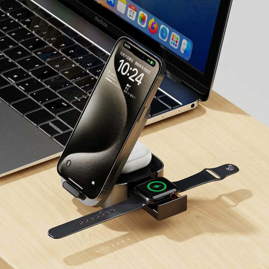 Dudao Wireless Charger (Qi Pad) 15W Blacks (A11Pro+)