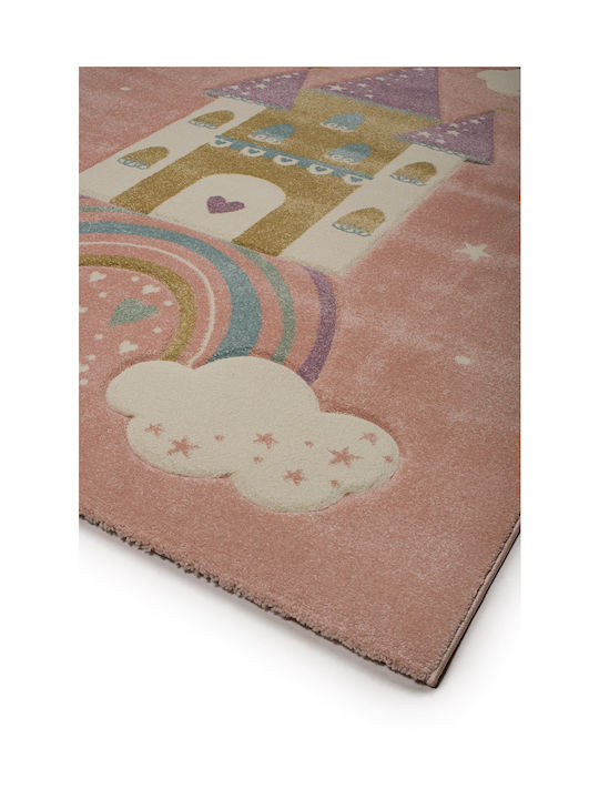 Βιοκαρπέτ Παιδικό Χαλί Ροζ 160x230cm