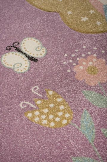 Viokarpet Детско килимче Лилав 160x230см