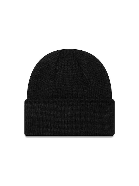 New Era Beanie Unisex Σκούφος Πλεκτός σε Μαύρο χρώμα