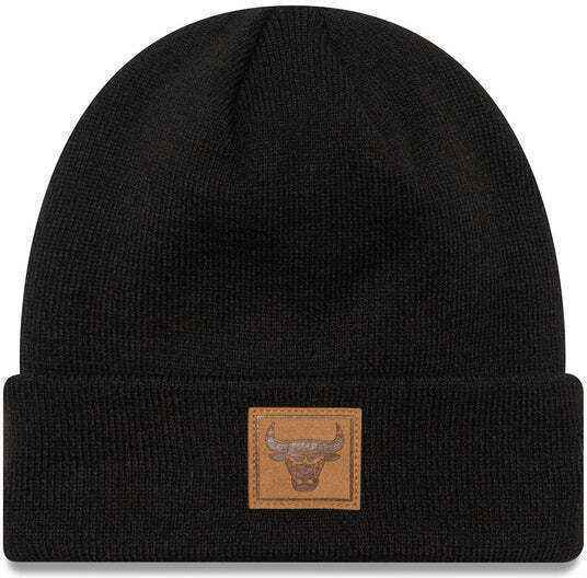 Chicago Bulls Team Beanie Unisex Beanie Knitted in Black color