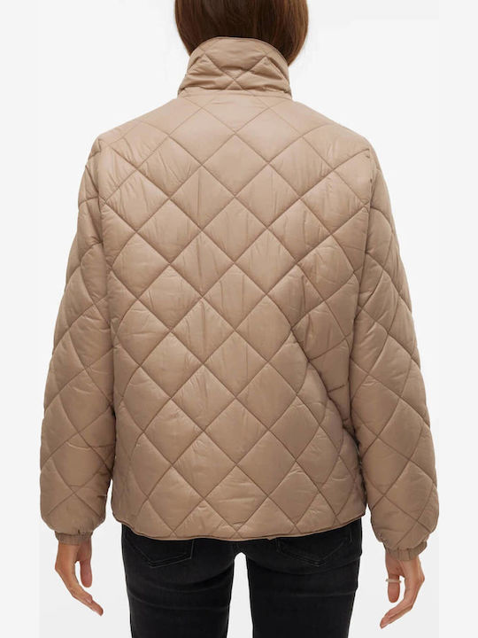 Vero Moda Jachetă Puffer Beige