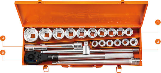 Tool Set Neo 21 Pcs 08-061