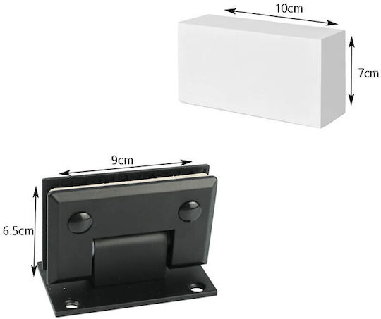 Glass Door Hinge 022041