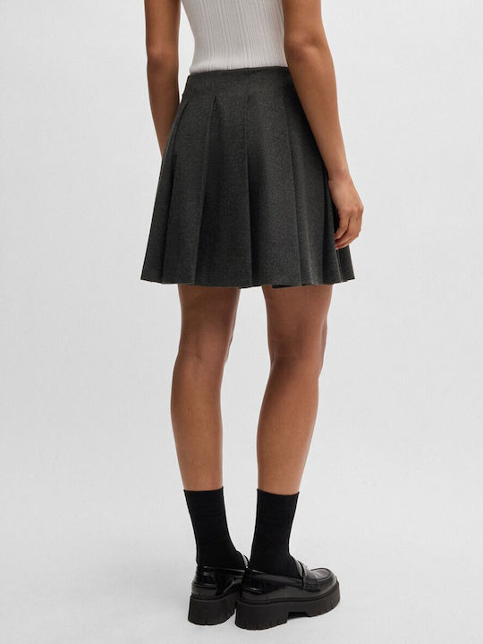 Hugo Boss Mini Skirt Dark Grey