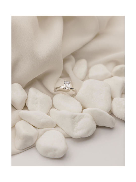 Themelidis Jewels Single Stone with Diamond