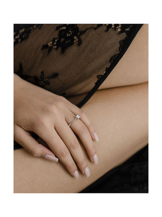 Themelidis Jewels Single Stone with Diamond