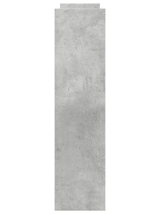 vidaXL Wooden Kitchen Trolley 3 Tiers Gray 60x20x82cm