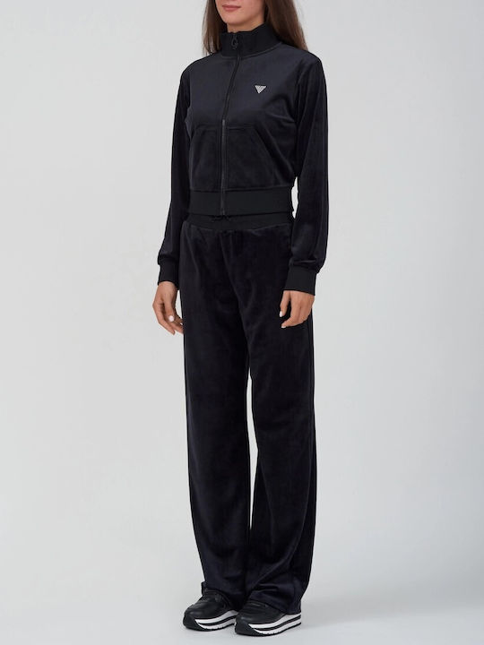 Guess Long Damen-Sweatpants Black