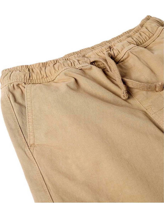 Kids' Cargo Pants dark beige