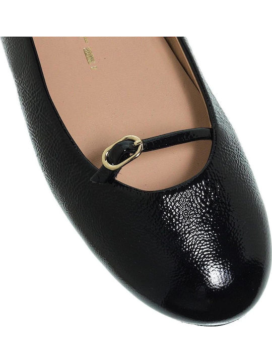 Patent Leather Ballerinas Black