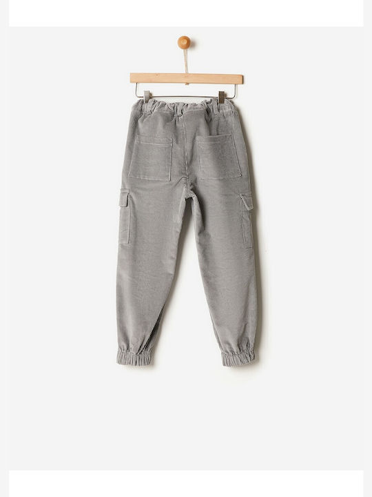 Brand Kids Corduroy Trousers Grey