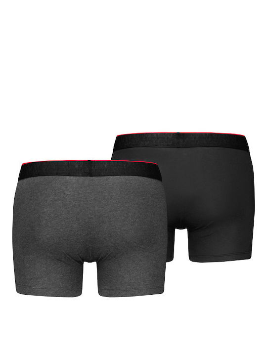 Levi's Men's Boxers Black, Grey 2Pack