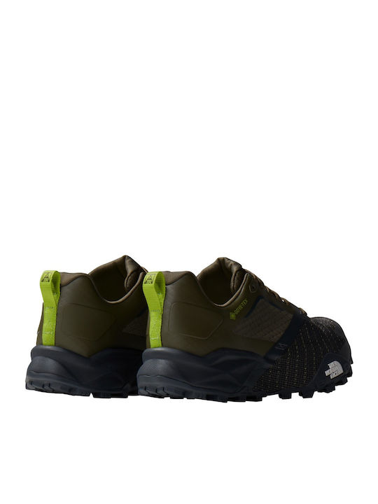 The North Face Men's Waterproof Hiking Shoes With Gore-Tex Membrane Green