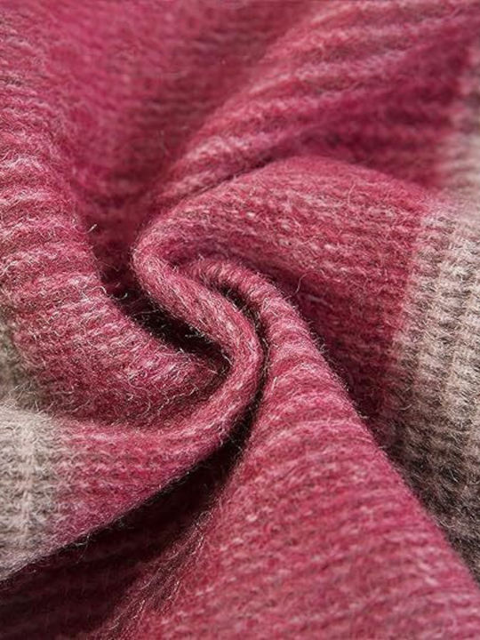 Yiseven Women's Wool Scarf Red Yiseven Women's Wool Scarf Red