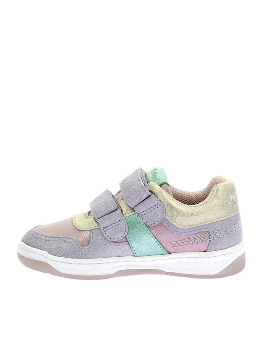 Kalido Παιδικά Sneakers με Σκρατς Μωβ