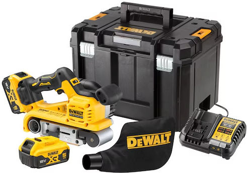 DEWALT DCW220P2 Лентов маркуч 2x5Ах с Регулиране на Скоростта и със Система за Аспирация