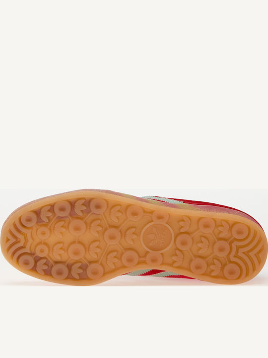 Gazelle Indoor Damen Sneakers Better Scarlet / Hazgrn / Gum