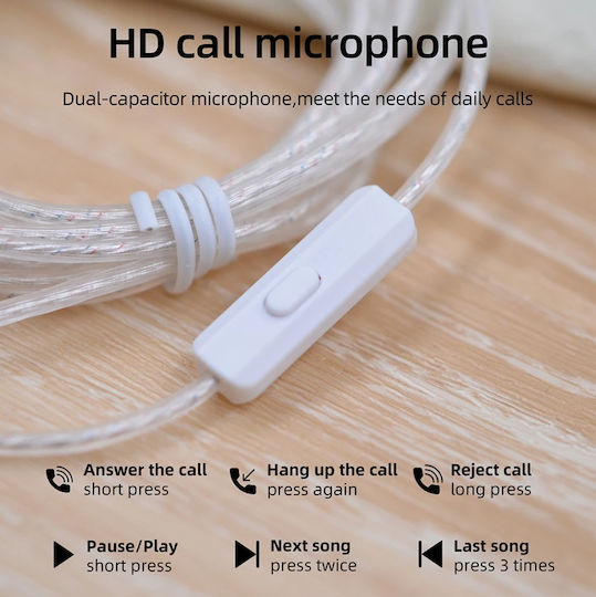 Kz Pin Microfon Argintat de Înlocuire pentru Căști