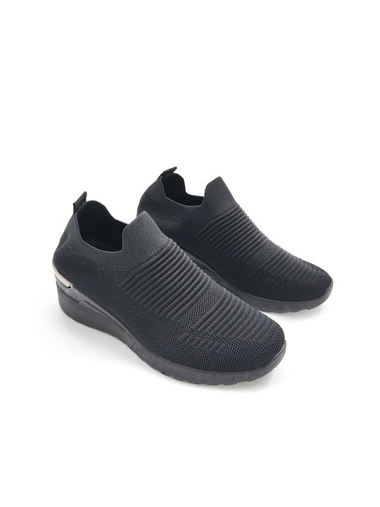 Plato Women's Slip-Ons Black