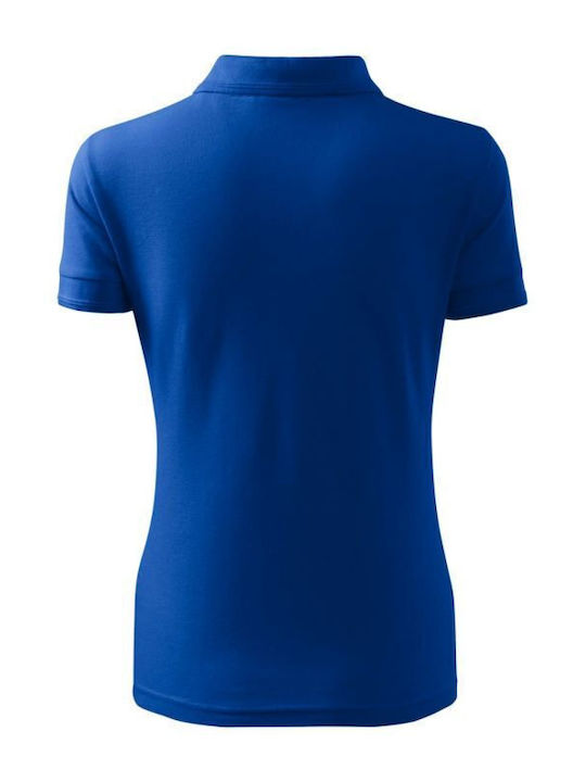 Malfini Pique Women's Short Sleeve Promotional T-Shirt Blue