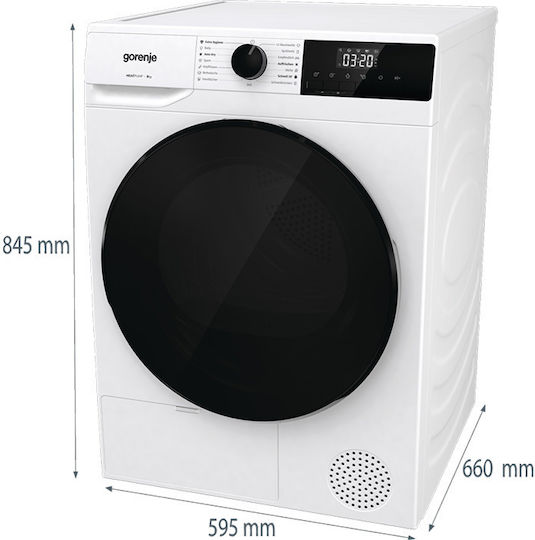 Gorenje DHNA93 Στεγνωτήριο 9kg με Αντλία Θερμότητας