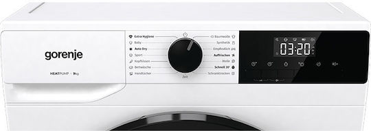 Gorenje DHNA93 Στεγνωτήριο 9kg με Αντλία Θερμότητας