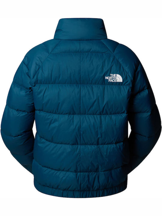 Hyalite Women's for Hiking Short Lifestyle Jacket for Winter with Hood Midnight Petrol