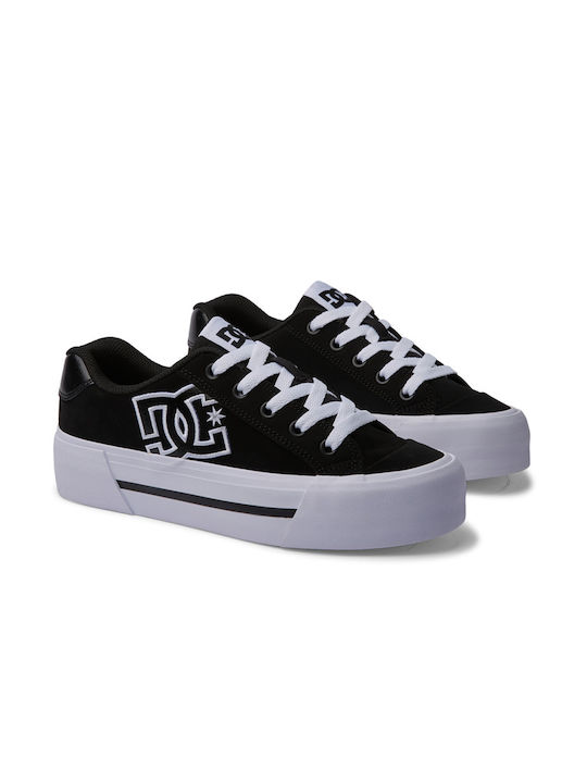 DC Chelsea Sneakers Black / White