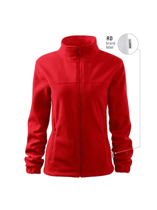 Rimeck Women's Short Lifestyle Jacket for Winter Red