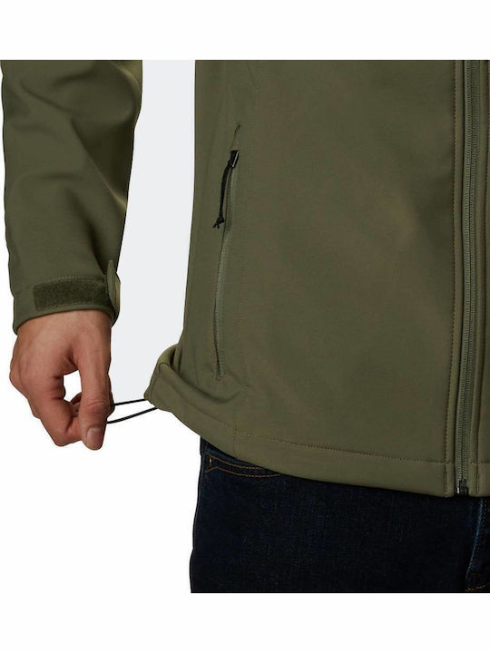 Cascade Ridge Iii Winter Jacket Softshell Waterproof and Windproof Khaki