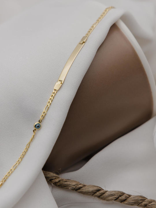 Themelidis Jewels Βραχιόλι Ταυτότητα Χρυσό 9K Themelidis Jewels Βραχιόλι Ταυτότητα Χρυσό 9K