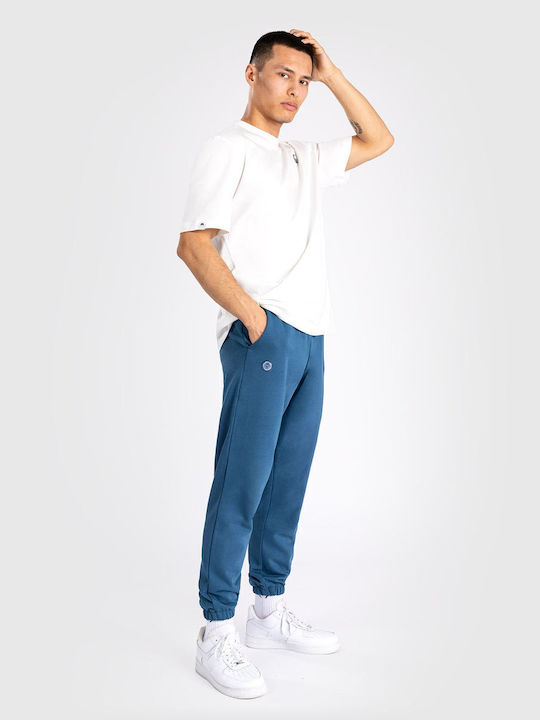 Pantaloni de trening cu Elastic Navy